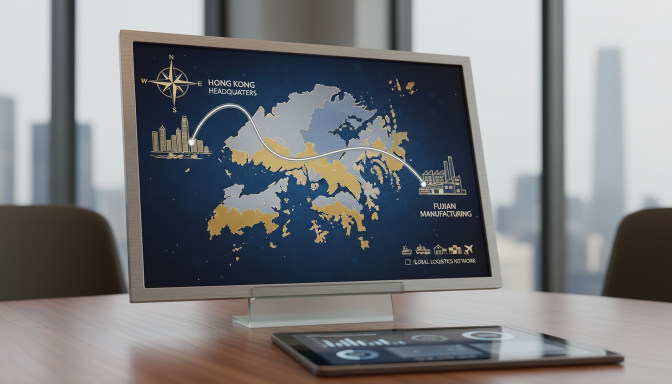 Hong Kong Fujian Offices Map